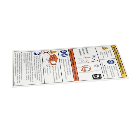 Cleveland LABEL SHEET; T1 SKILLET SK95063